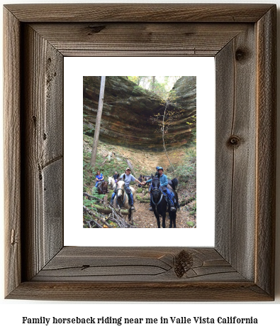 family horseback riding near me in Valle Vista, California